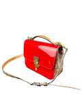 Louis Vuitton Patent Calfskin Monogram Cherrywood BB Scarlet