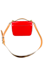 Louis Vuitton Patent Calfskin Monogram Cherrywood BB Scarlet