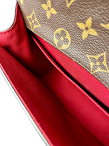 Louis Vuitton Patent Calfskin Monogram Cherrywood BB Scarlet