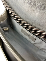 Chanel Small Boy Bag Silver