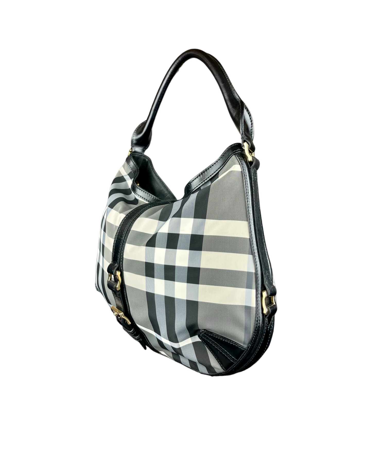 Burberry Nova Check Nylon Shoulder Bag