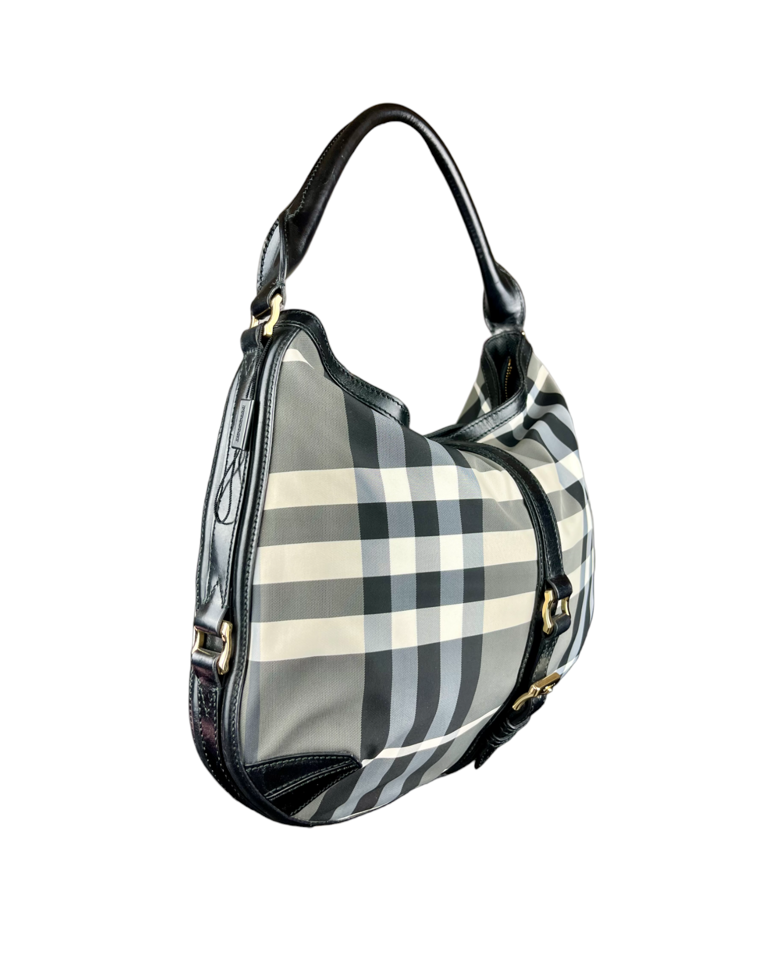 Burberry Nova Check Nylon Shoulder Bag