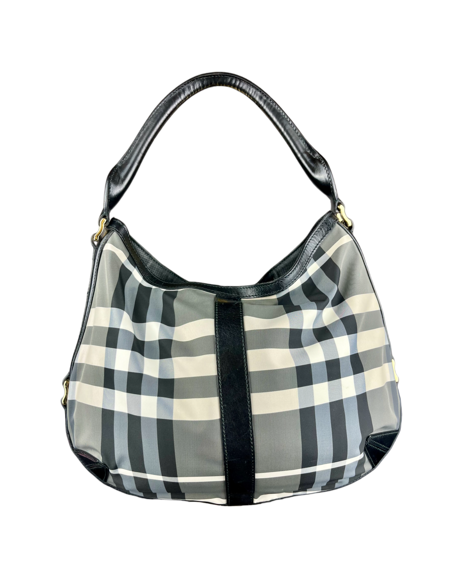 Burberry Nova Check Nylon Shoulder Bag