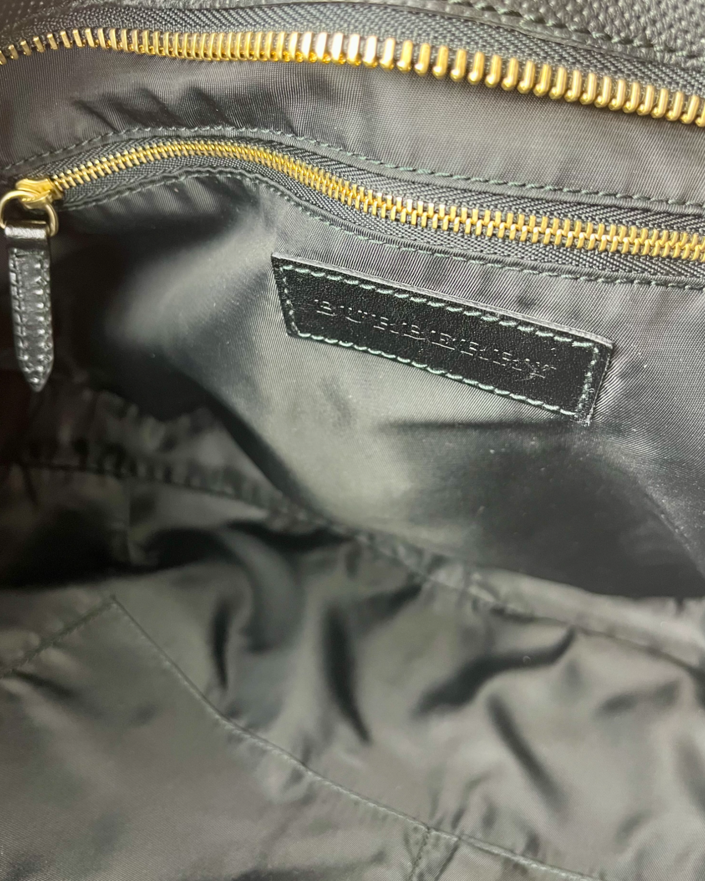 Burberry Nova Check Nylon Shoulder Bag