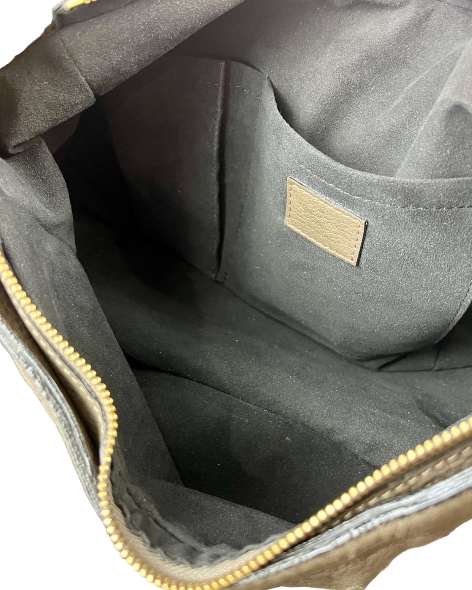 Louis Vuitton Argent Monogram Mahina Leather XS Bag