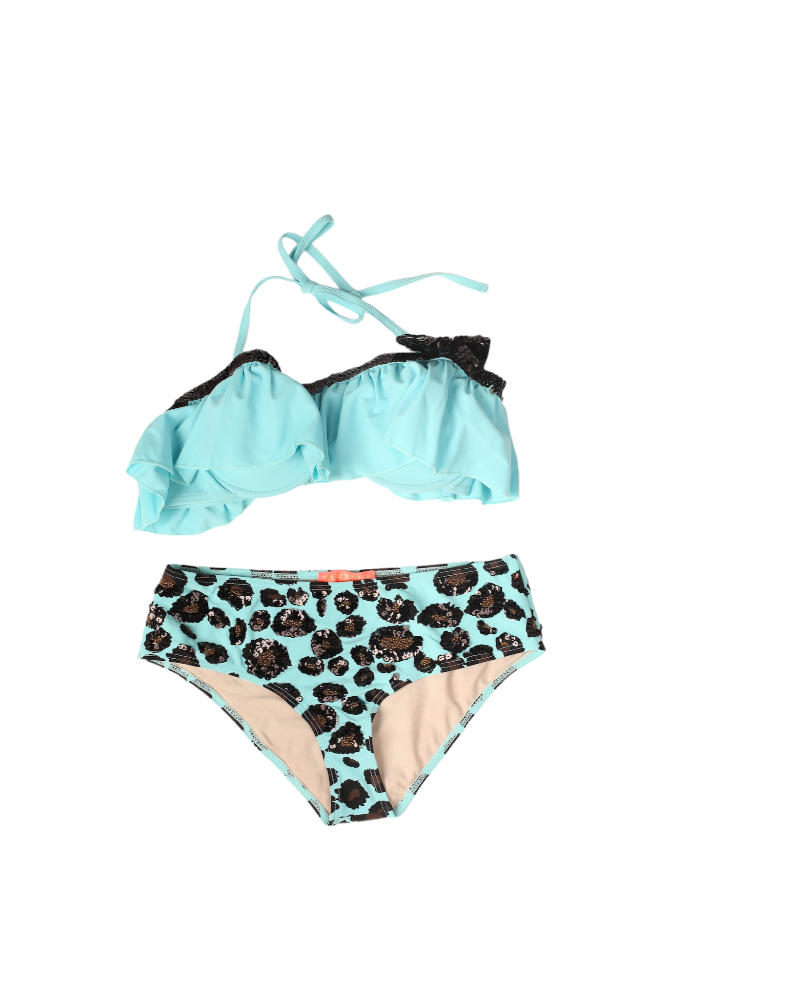 Manoush blue and black swimsut