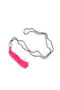 Turquoise necklace with dandoush